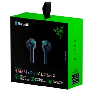 هدفون گیمینگ داخل گوشی بی سیم ریزر مدل Hammerhead True Wireless X